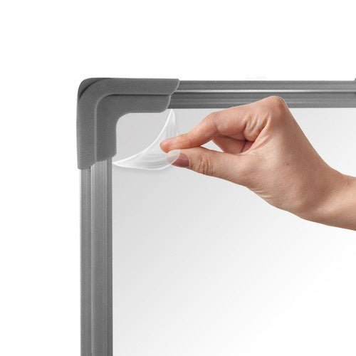 Magnetna Suha Ploča 60x40 cm Bijela s Markerima, Magnetima i Spužvom