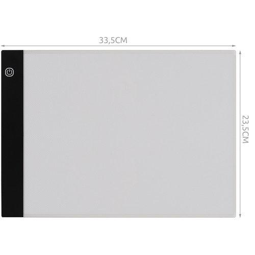 Ultra Tanka LED Ploča za Crtanje A4 33.5 x 23.5 cm s USB Napajanjem