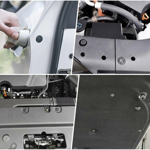 Set Automobilskih Kopči (zakovice) + Alat Za Demontažu