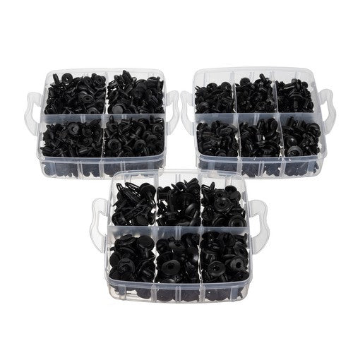 Set Auto Klipova s Izvlakačem, 620 Komada u Kutiji, 16.5 x 16.5 x 12.5 cm