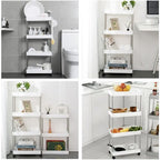 Kuhinjska/Kupaonska Polica na Kotačićima