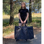 Putna Torba 200L Crna 80x50x50 cm Vodootporna