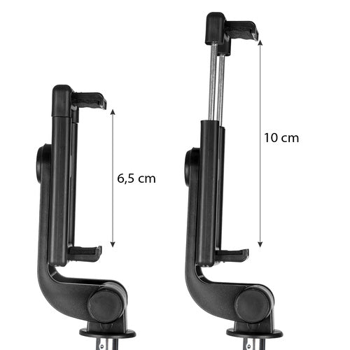 Selfie Štap i Stativ s Bluetooth Daljinskim, 92 cm, Crni