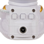 LED Projektor Zvijezda Astronaut Bijeli 12 x 18 x 6.5 cm s Daljinskim