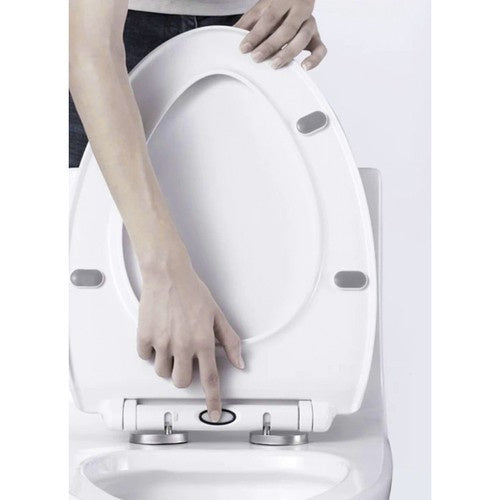 WC Daska Soft-Close Bijela 44 x 37 x 3 cm