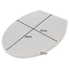 WC Daska Soft-Close Bijela 44 x 37 x 3 cm