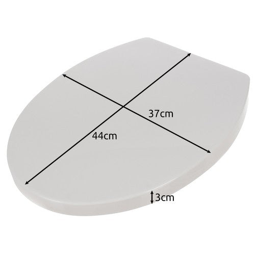 WC Daska Soft-Close Bijela 44 x 37 x 3 cm