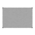 Cerada 4x5 m Srebrna, Vodootporna, Ojačani Rubovi