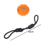 Set Igračaka za Pse, 10 Komada, Crno-Bijelo-Žuti