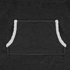 XXL Deka Hoodie Crna, 85 x 75 cm, Flanel, Oversize