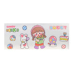 Motivacijska Boca za Vodu 1L, Roza i Plava, S Mjerama i Slamkom