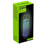 Motivacijska Boca za Vodu 2L, Ljubičasto-Plava, 30 x 10 cm