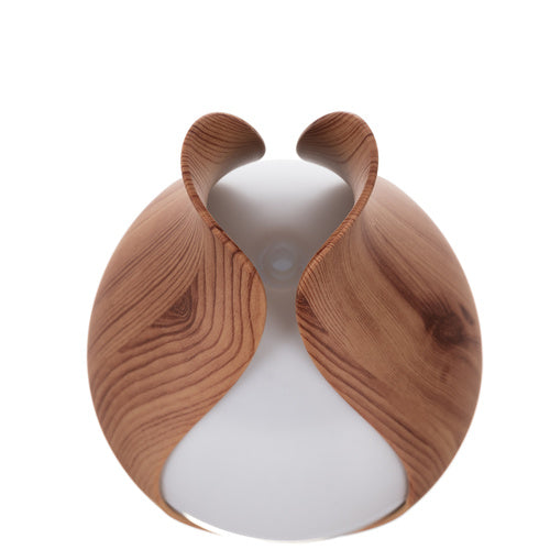 Ultrazvučni Aroma Difuzor i Ovlaživač Zraka 200 ml, Bež/Smeđi