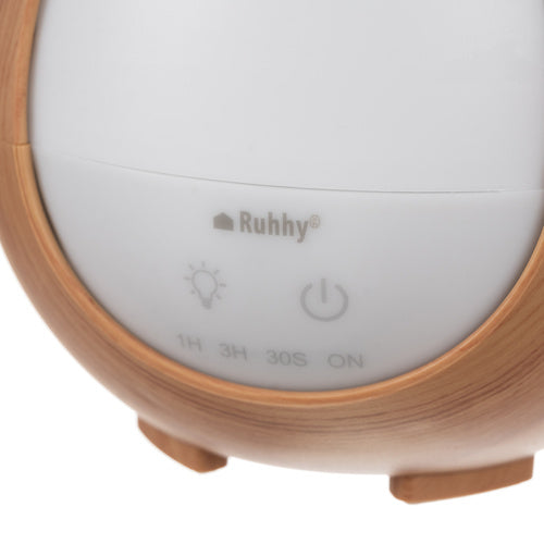 Ultrazvučni Aroma Difuzor i Ovlaživač Zraka 200 ml, Bež/Smeđi