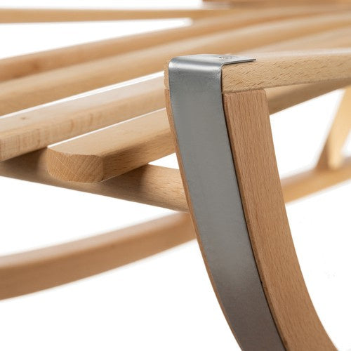 Drvene Saonice s Naslonom, 89 x 40 x 32.5 cm, Svijetlosmeđe