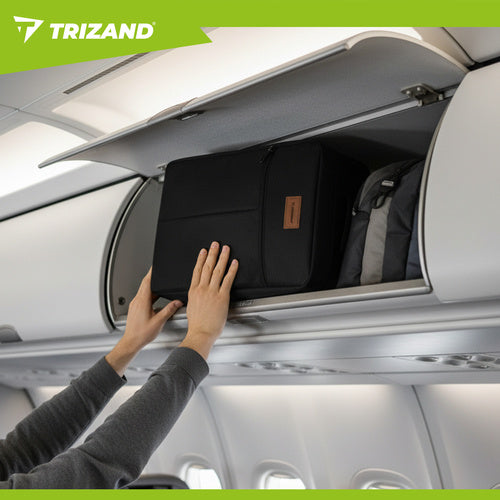 Putni Ruksak za Ručnu Prtljagu 40x25x20 cm Crni 20 l