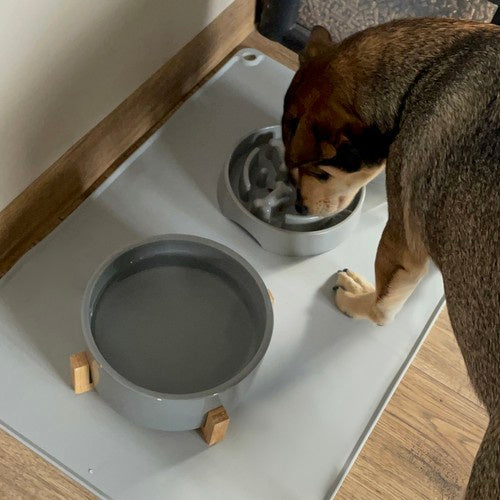 Silikonska Podloga za Posude 60 x 45 cm Siva