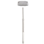 Ovlaživač Zraka i Noćna Lampa s LED Ružom, 400 ml, Bijela/Prozirna, 18 x 7 cm