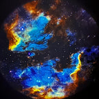 LED Projektor Zvijezda s Noćnim Svjetlom, 11 x 11 cm, Bijelo-Crni