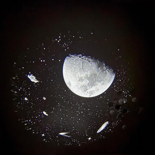 LED Projektor Zvijezda s Noćnim Svjetlom, 11 x 11 cm, Bijelo-Crni