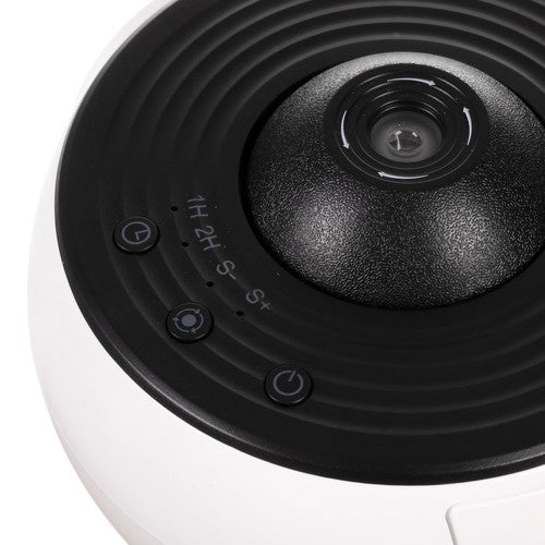 LED Projektor Zvijezda s Noćnim Svjetlom, 11 x 11 cm, Bijelo-Crni