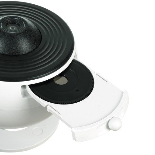 LED Projektor Zvijezda s Noćnim Svjetlom, 11 x 11 cm, Bijelo-Crni