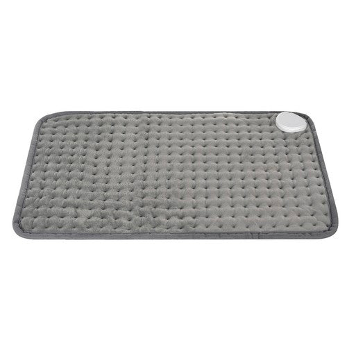 Grijana Podloga 60x30 cm Siva s Daljinskim Upravljanjem
