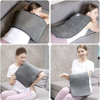 Grijana Podloga 60x30 cm Siva s Daljinskim Upravljanjem