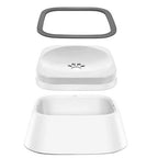 Set Posuda za Vodu za Pse i Mačke 1.5l s Protiv-Polijevanja + Sklopiva Putna Posuda 350 ml