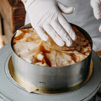 Podesivi Obruč za Torte 16-30 cm, Visina 15 cm, Srebrni