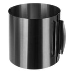 Podesivi Obruč za Torte 16-30 cm, Visina 15 cm, Srebrni