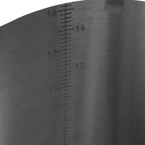 Podesivi Obruč za Torte 16-30 cm, Visina 15 cm, Srebrni