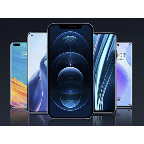 Samoljepljivi Držač za Telefon za Auto i Stol, 13.5 x 13.5 x 2 cm, Crni