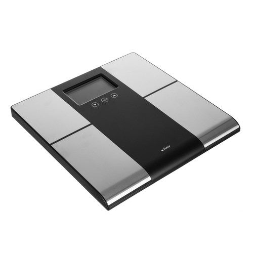 LCD Analitička Osobna Vaga Crno-Srebrna, do 225 kg