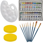 Slikarski Set u Koferu s 45 Dijelova, 34 x 26 x 6.5 cm