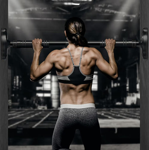 Podesiva Šipka za Zgibove od 70 do 100 cm, Crna, Nosivost 180 kg