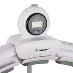 Hula Hoop s Brojačem, Podesivom Težinom i Masažnim Izbočinama, Bijeli, 75–109 cm