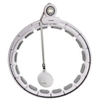 Hula Hoop s Brojačem, Podesivom Težinom i Masažnim Izbočinama, Bijeli, 75–109 cm