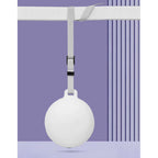 Hula Hoop s Brojačem, Podesivom Težinom i Masažnim Izbočinama, Bijeli, 75–109 cm