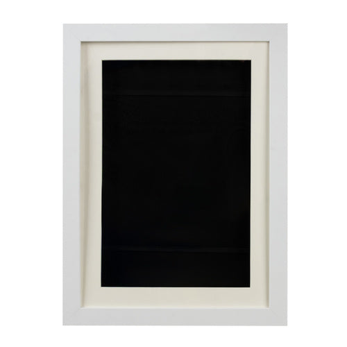 Okvir za Dječje Crteže A4, Bijeli, Kapacitet 150 Radova, 33 x 24 x 3 cm