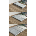 Hladilna Prostirka za Životinje 90x50 cm Siva