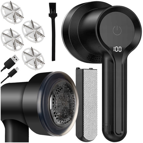 Bežični Brijač za Odjeću s 4 Glave i 3 Brzine