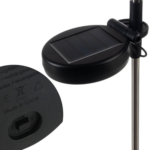 Solarna Vrtna Lampa Maslačak LED Set od 2, Vodootporna, Hladno Bijelo Svjetlo