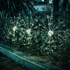 Solarna Vrtna Lampa Maslačak LED Set od 2, Vodootporna, Hladno Bijelo Svjetlo