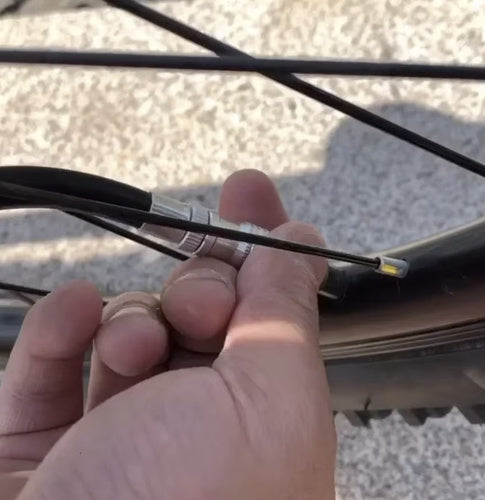 Ručna Pumpa za Bicikl i Romobil 16 cm Crna s Držačem za Ramu