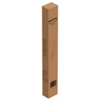 Bijeli Organizator za Ladice od Bambusa, Podesivi, 42-56 x 6 x 1.5 cm, 4 Komada