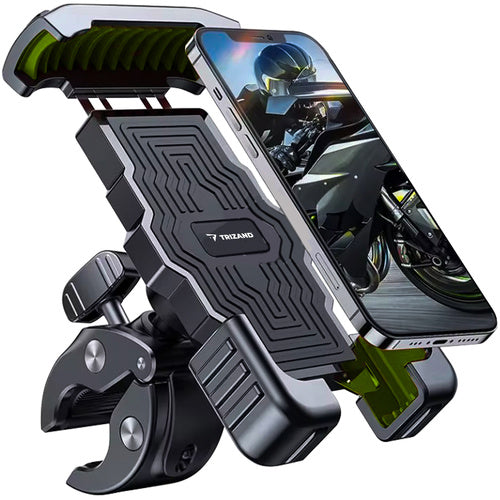 Univerzalni Držač za Mobitel i GPS za Bicikl, Skuter i Motocikl 14.5 x 7.5 cm Crni