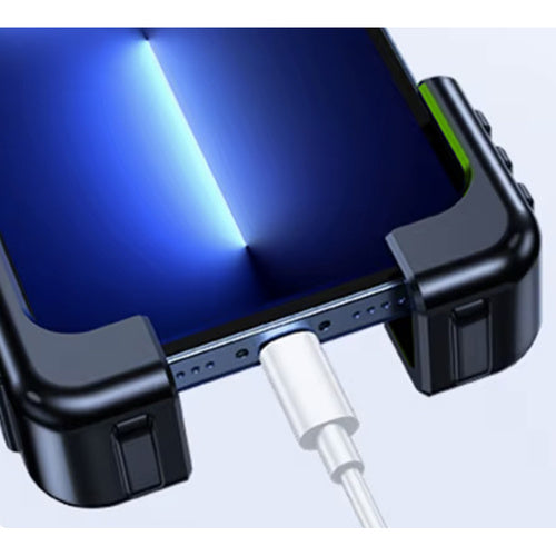 Univerzalni Držač za Mobitel i GPS za Bicikl, Skuter i Motocikl 14.5 x 7.5 cm Crni