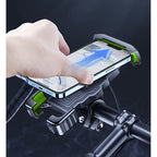 Univerzalni Držač za Mobitel i GPS za Bicikl, Skuter i Motocikl 14.5 x 7.5 cm Crni