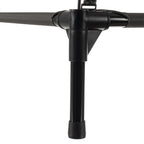 Natkriveni Povišeni Krevet za Psa XXL 90 x 90 x 70 cm Grafitno Sivi